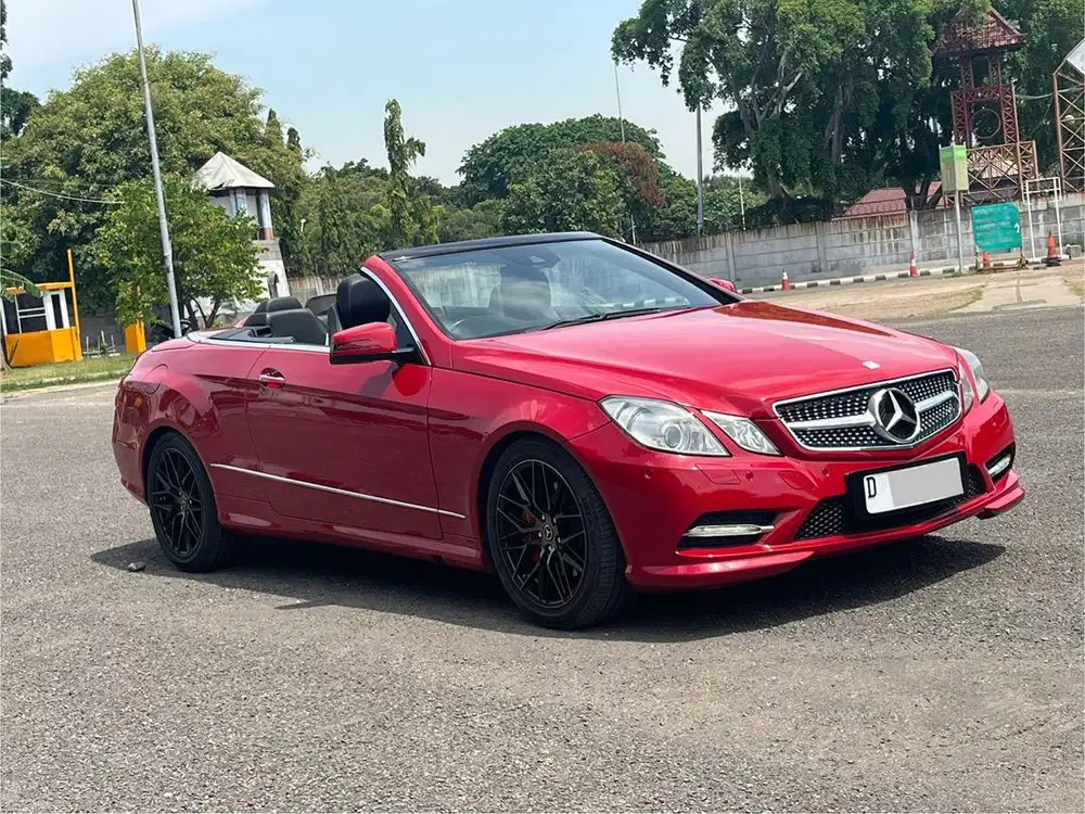 TERMURAH!! MERCY E250 CABRIOLET AT MERAH 2013