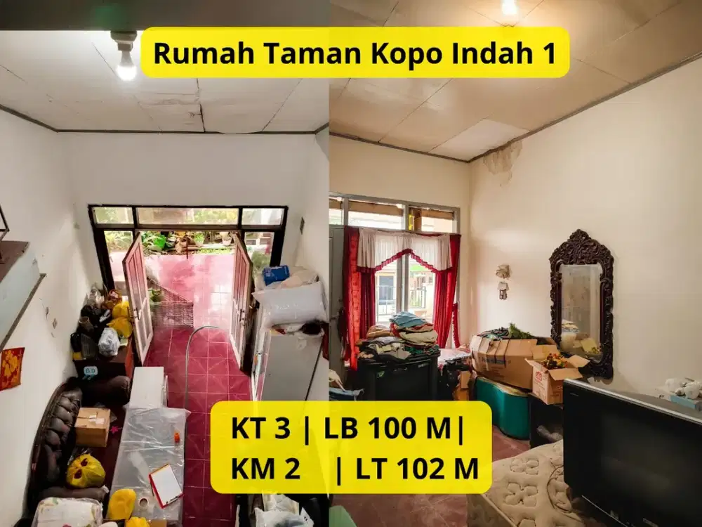 Dijual Butuh Uang Rumah Strategis Taman Kopo Indah 1 Hanya 720 Jt | Dekat dengan Main Road