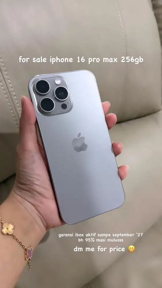 IPHONE 16 PRO MAX 256gb
