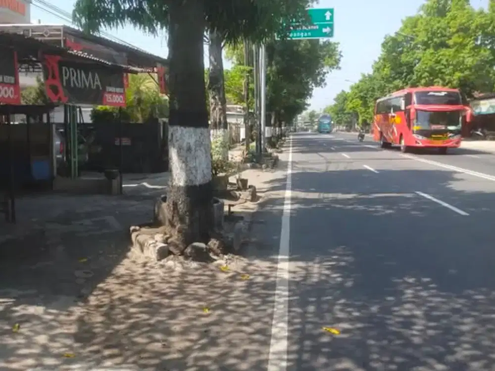 Dijual Tanah & Bangunan Pinggir Jln. Raya Sragen - Solo