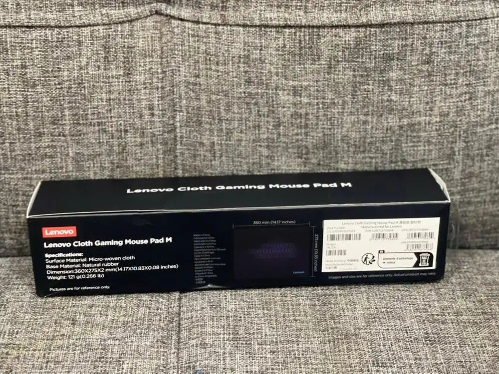 lenovo cloth gaming mouse pad m
