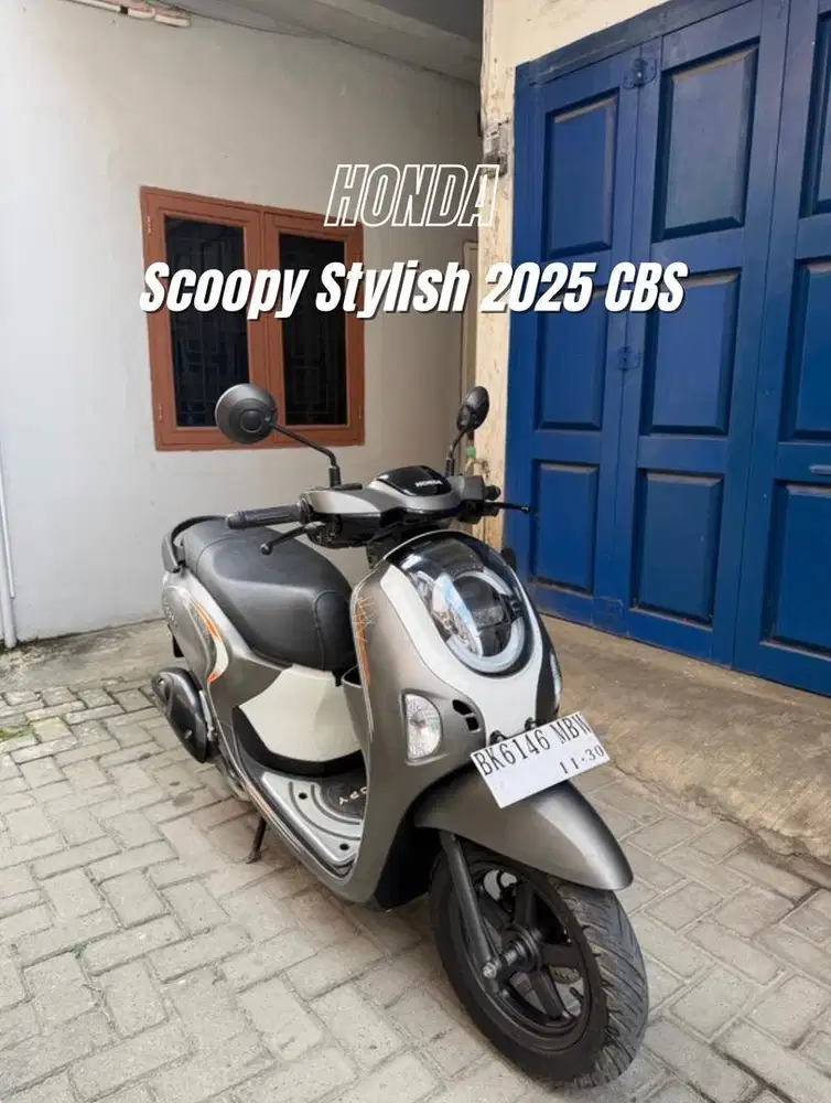 HONDA SCOOPY STYLISH 2025