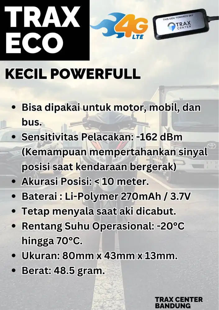 Gps tracker|Alat pelacak motor dan mobil Trax Center