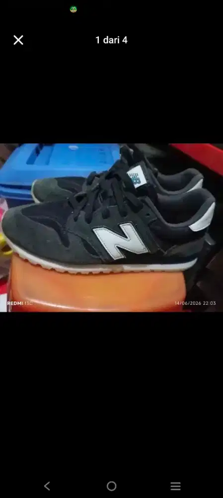 Sepatu NEW BALANCE 520 Black U520GF