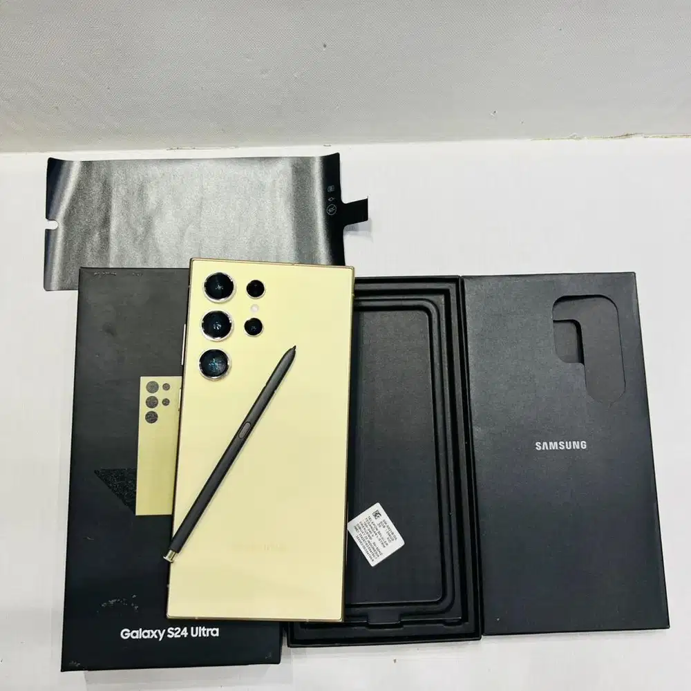 samsung s24 ultra 256gb resmi sein layar aman no shadow fullset ori