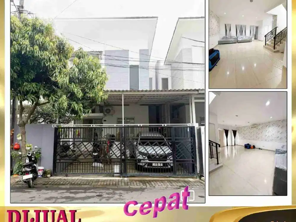 ‎DIJUAL RUMAH 2 LANTAINDI PERUMAHAN DUTA GARDEN JURUMUDI TANGERANG