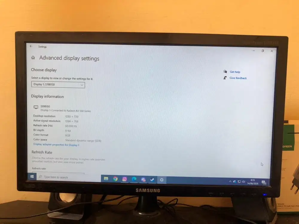 Monitor samsung 19 inch