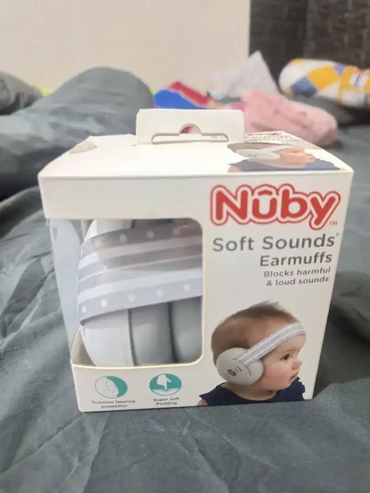 Nuby soft sound earmuffs