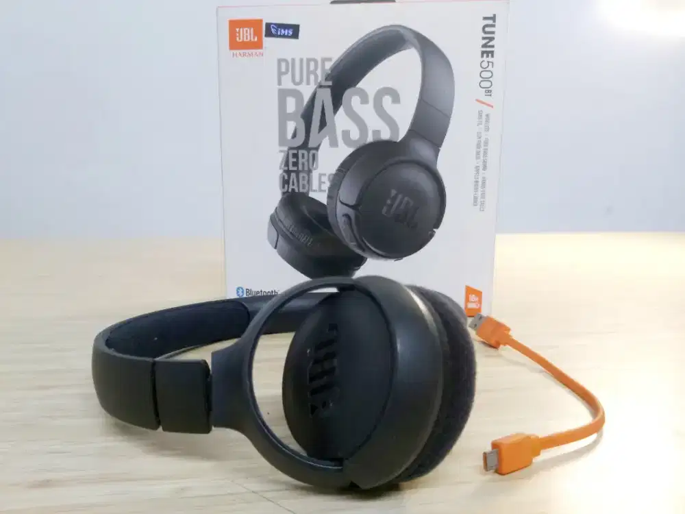 Murah JBL TUNE500BT 100% ORI HEADSET Bluetooth Stereo ada minus