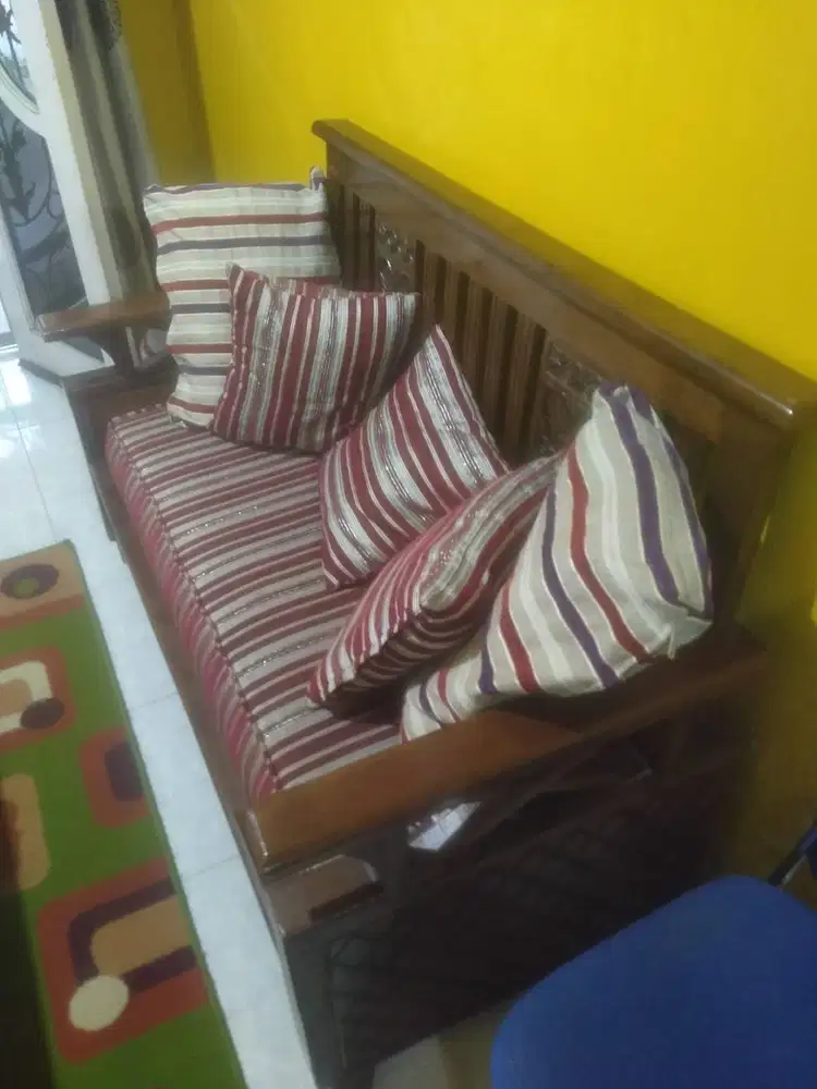 Sofa kayu jati masih bagus