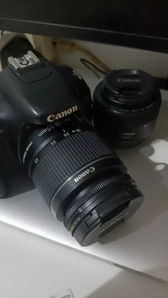 BISA NEGO Canon 600D Lensa Kit 18-55mm BONUS LENGKAP