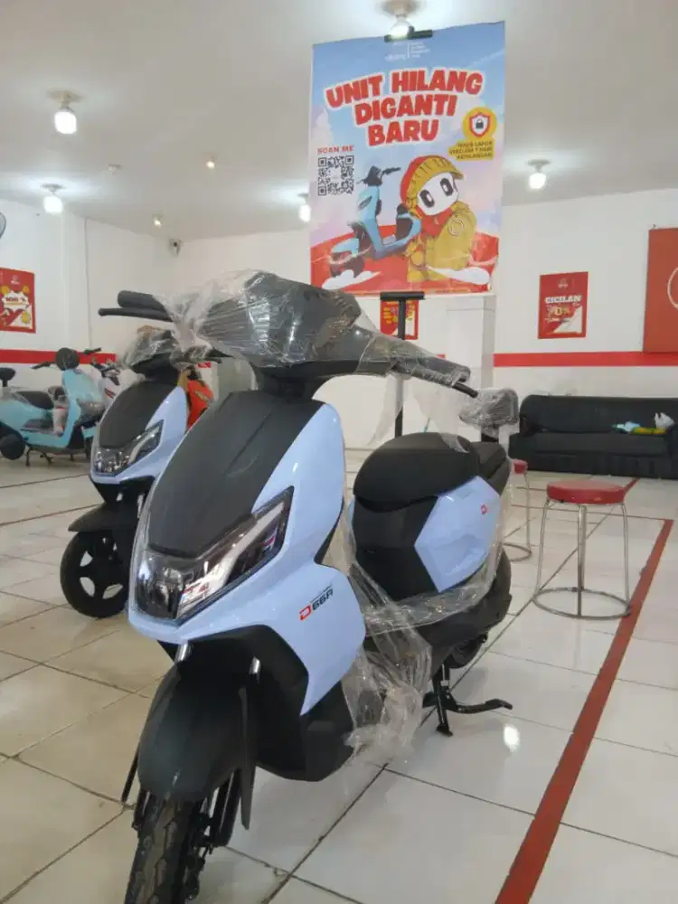 Jual sepeda listrik D66A CASH/CREADIT