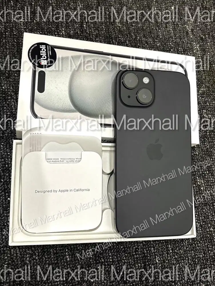 IPHONE 15 BLACK 128GB Resmi Blibli