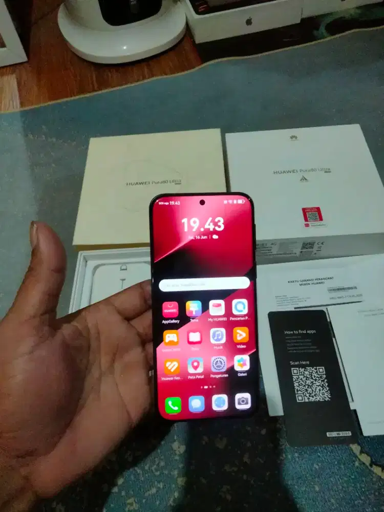 Huawei Pura 80 Ultra Ram 16/512 Gb Fullshet Resmi Mulus TT Hp Lain
