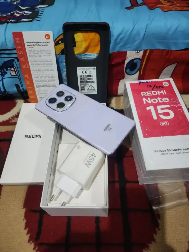 Redmi note 15 5G 12/512 like new