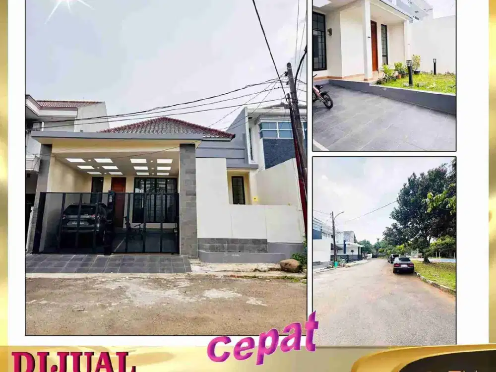 DIJUAL RUMAH 1 LANTAI DI PERUMAHAN VILLA MELATI MAS SERPONG UTARA TANGERANG