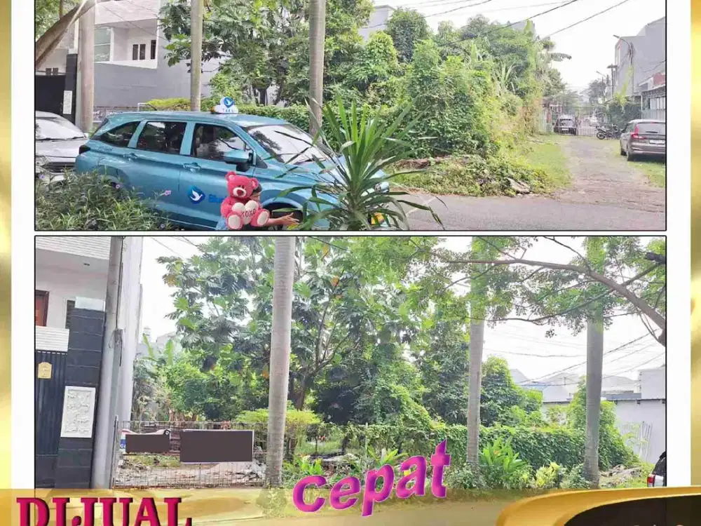 DIJUAL KAVLING 464 M² DI PERUMAHAN ELITE CITRA GARDEN 5 CENGKARENG JAKARTA BARAT