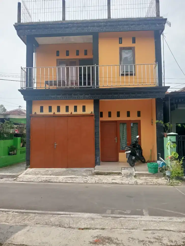 Rumah bakoh, kokoh, 2lantai, bisa 3lantai atas sudah full dak/cor