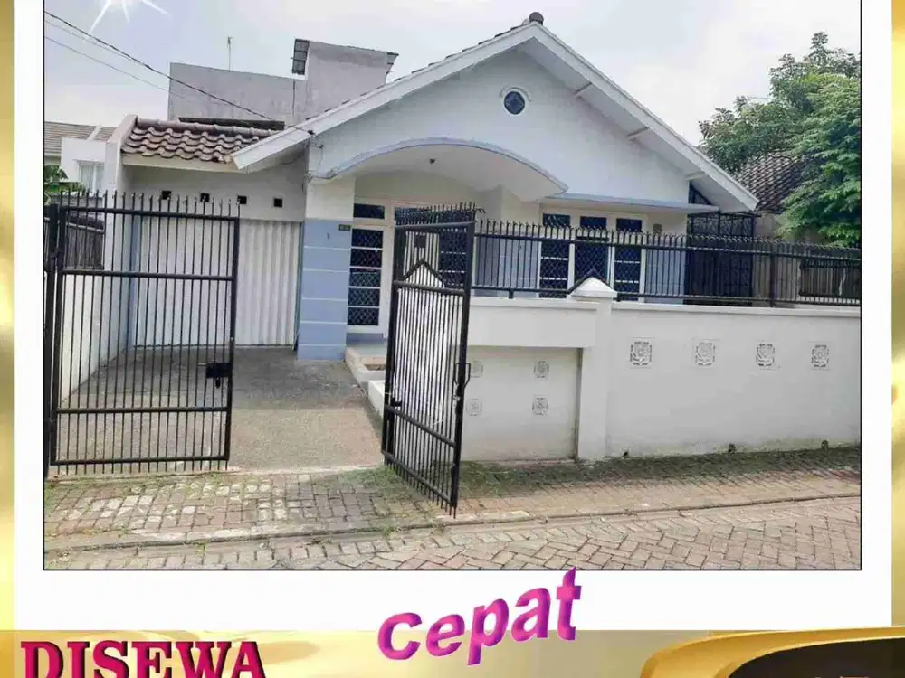 DISEWA RUMAH 1  1/4 LANTAI .LUAS TANAH 240 M² di DUTA GARDEN JURUMUDI TANGERANG