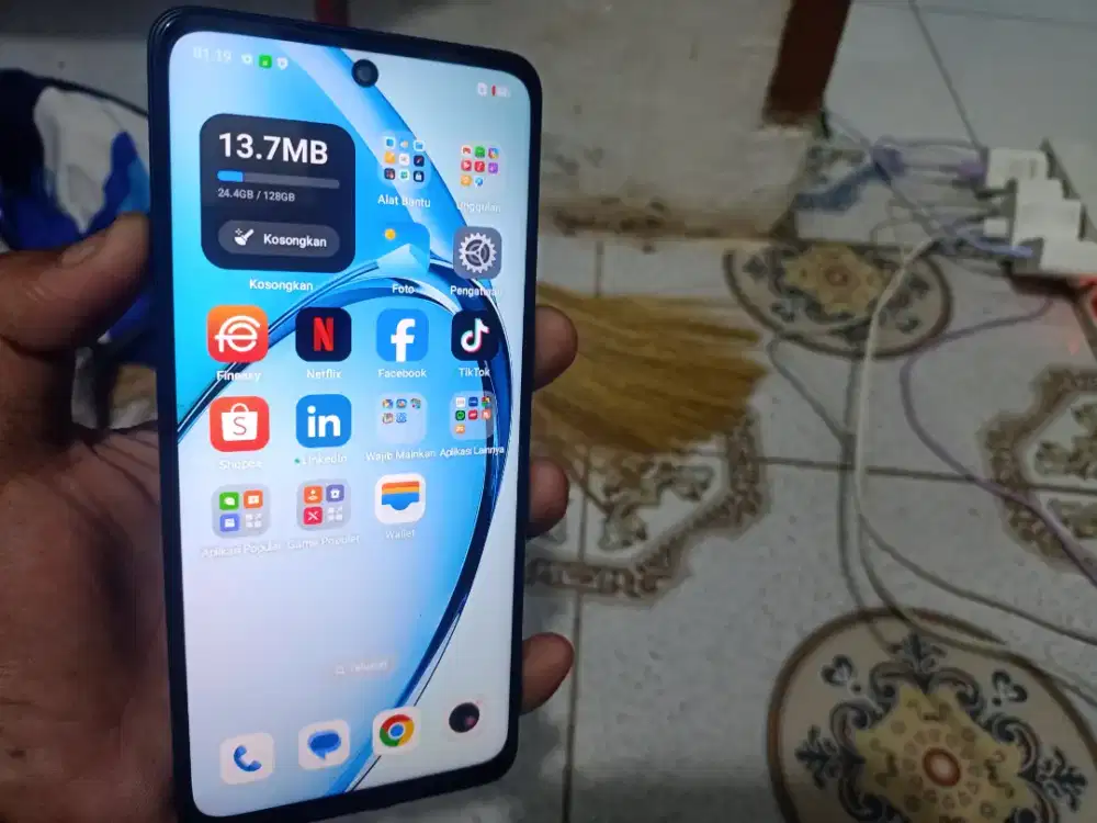 Oppo A60 ram 8+4/128gb batangan