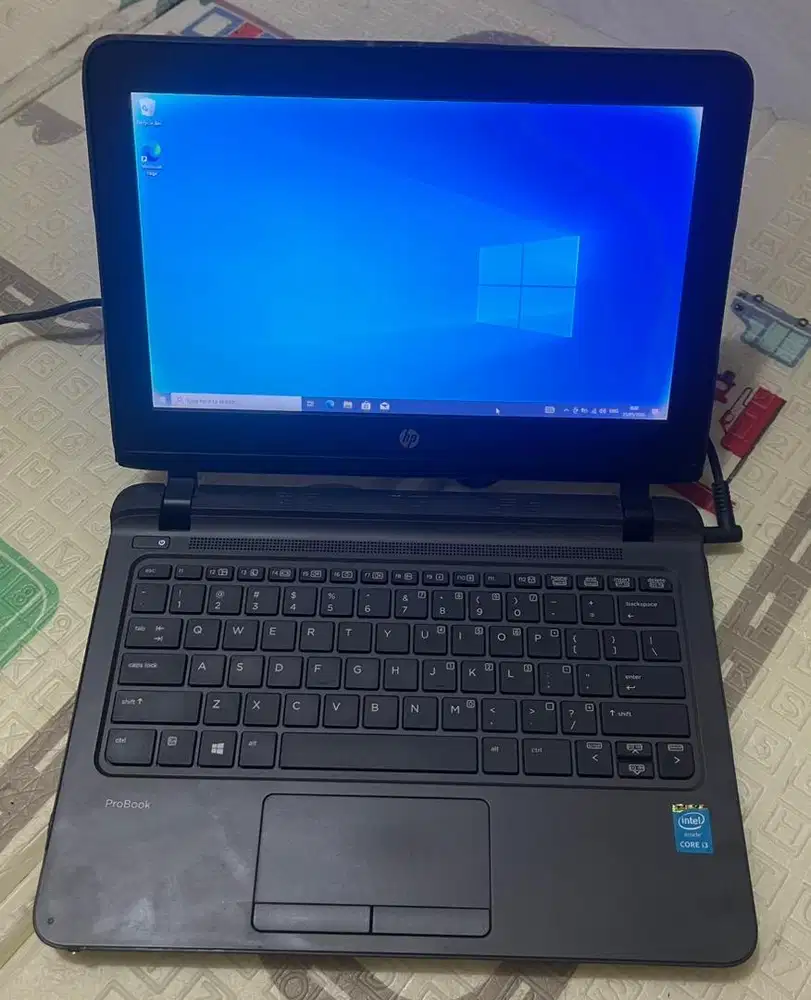 Laptop hp probook 11 G1 i3 5005u ram 4gb hdd 320 gb