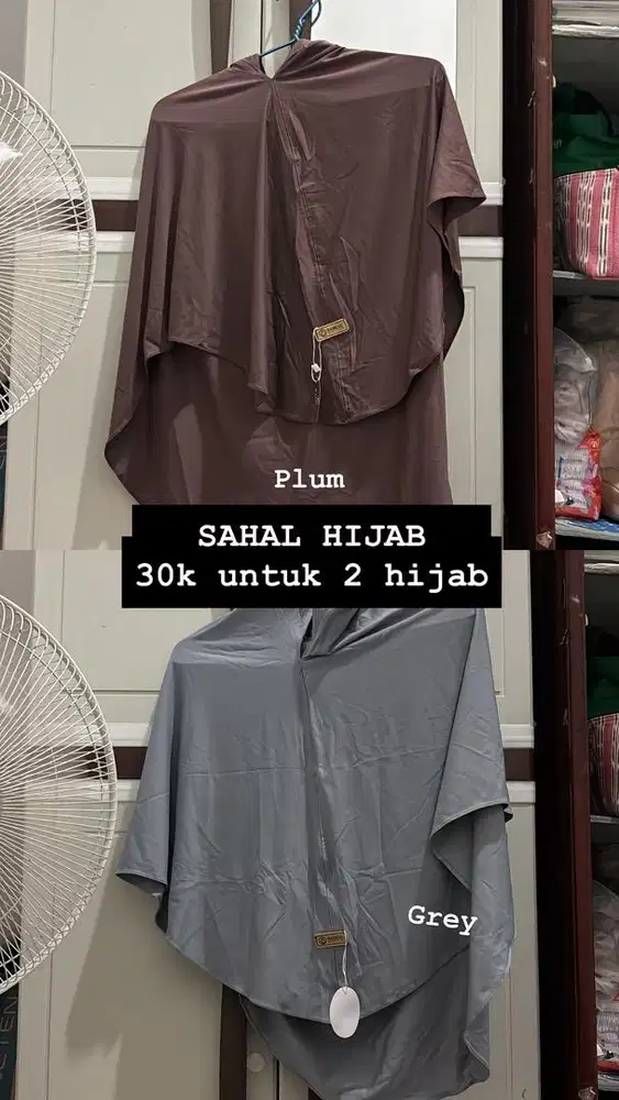 SAHAL HIJAB BERGO JERSEY SIZE L