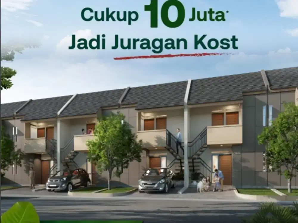 Juragan Kost Wajib Punya Palm Town House 2 Jababeka Cikarang