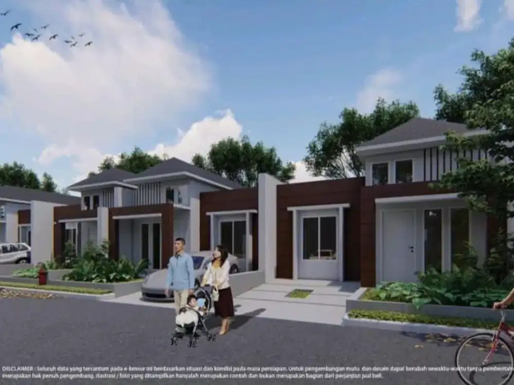 Tenjo City Metropolis Tulip 36/72 – Rumah Cantik dengan Desain Fungsional