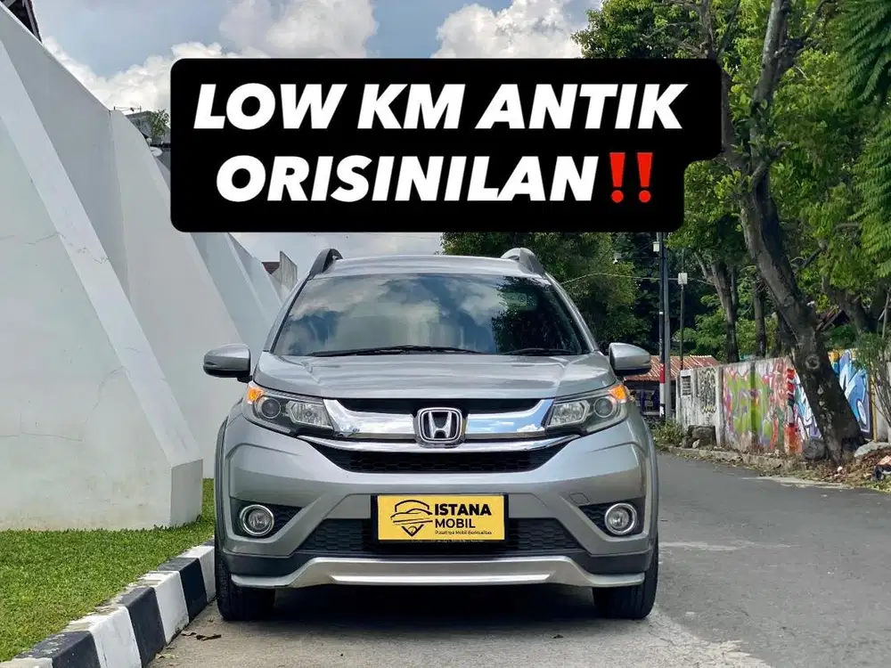 LOW KM! HONDA BRV E PRESTIGE AUTOMATIC 2017 AT 2018 MOBILIO MANUAL MT