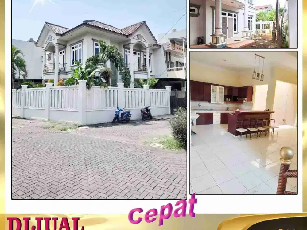 DIJUAL RUMAH HOOK KONDISI BAGUS  2 LANTAI  243 M² DI CITRA GARDEN 3 EXT CENGKARENG  JAKARTA BARAT
