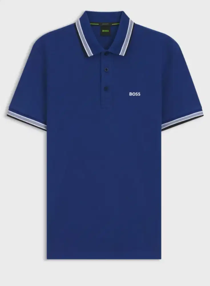Polo Shirt Cotton Merek BOSS Original
