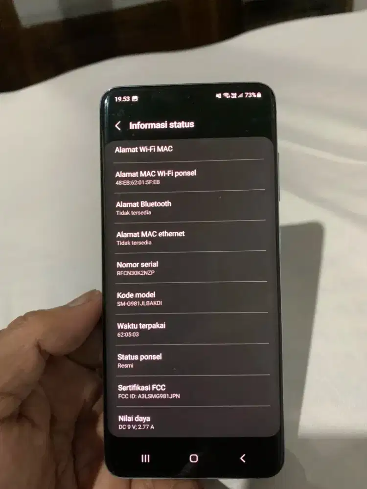 Samsung s20 5G snapdragon 865
