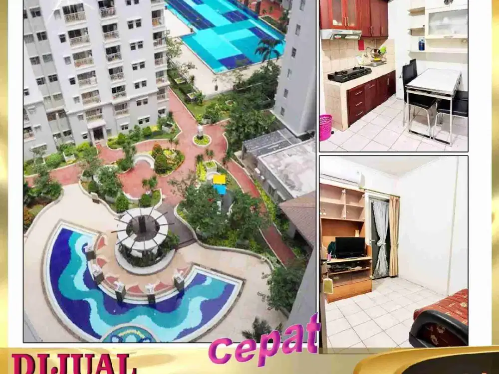 DIJUAL APARTEMEN 2 BR MEDITERANIA 1 TANJUNG DUREN JAKARTA BARAT