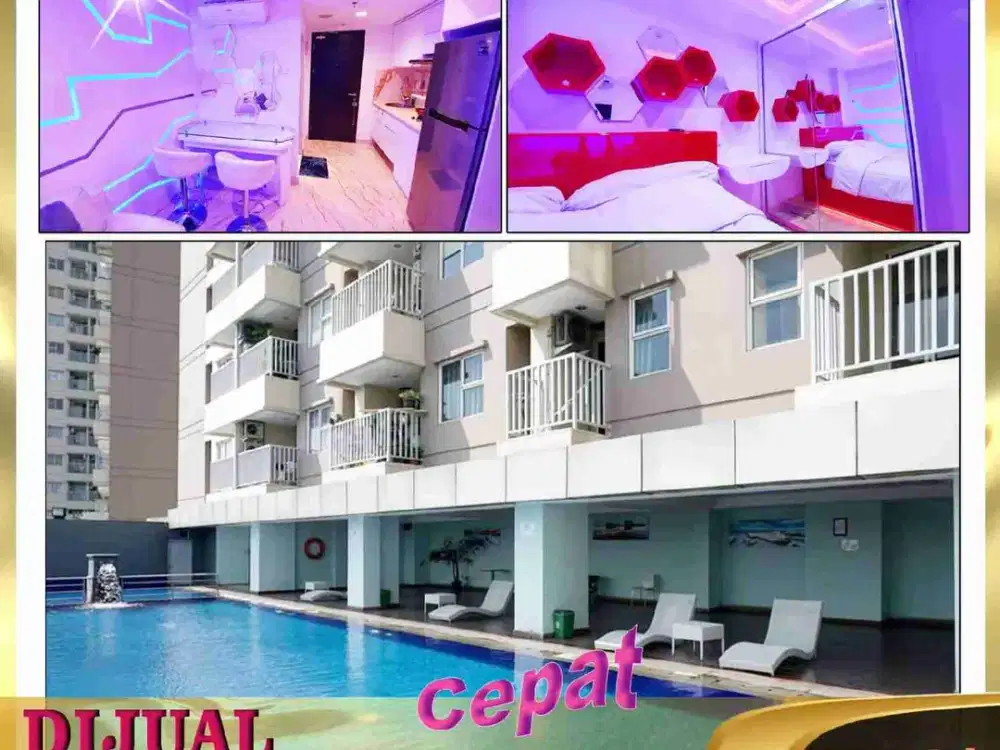 DIJUAL APARTEMEN 2 BR  BELMONT RESIDENCE TOWER EVEREST KEMBANGAN JAKARTA BARAT