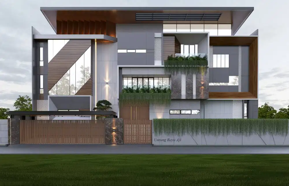 Gambar Kerja Lengkap Desain Rumah RAB 3D Jasa Arsitek Desain Interior
