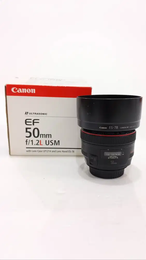 Lensa Canon EF 50mm f1.2 L USM