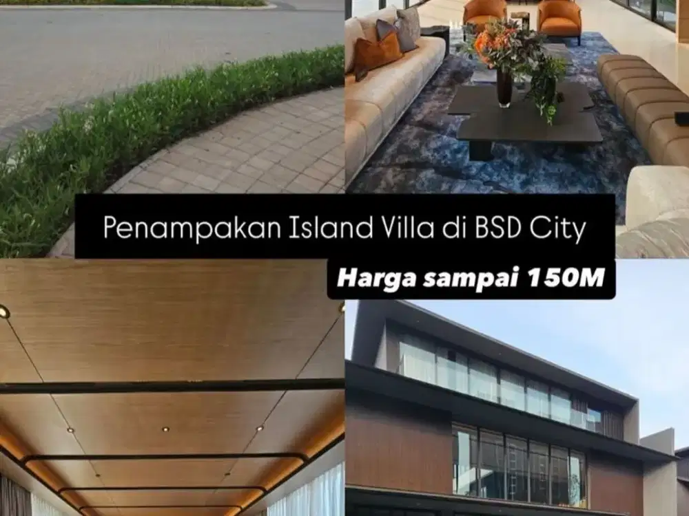RUMAH TERMEWAH SI INDONESIA 100MAN ISLAND VILLA AT NAVAPARK BSD CITY YUK PRIVATE SHOWING