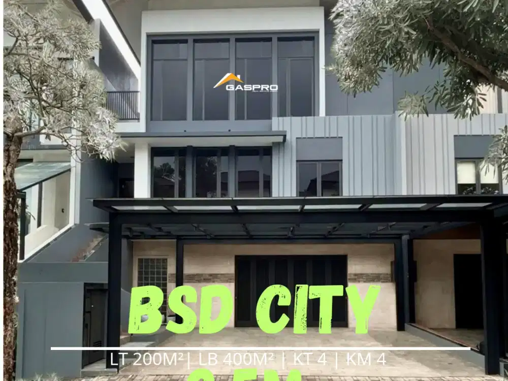 DIJUAL TERMURAH DI NAVAPARK BSD CITY CLUSTER LAKEWOOD  INC POOL + LIFT + ROOFTOP 9,5M MASIH NEGO!