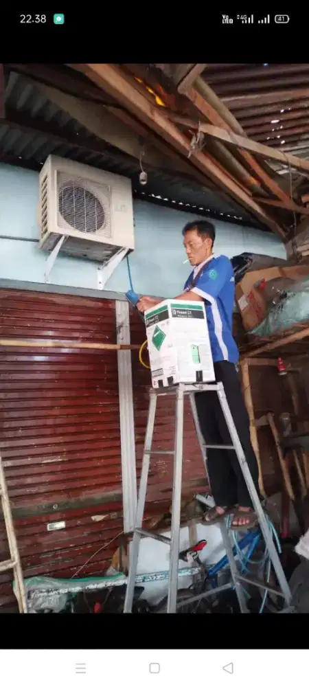Jasa servis AC kulkas mesin cuci kompa air dll