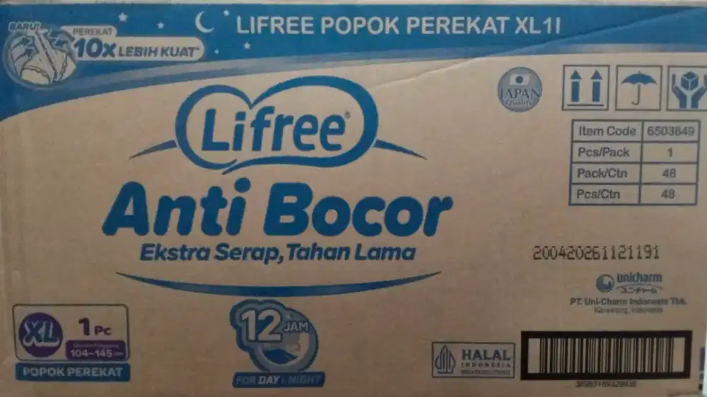 Jual Popok Perekat XL 48 Pcs