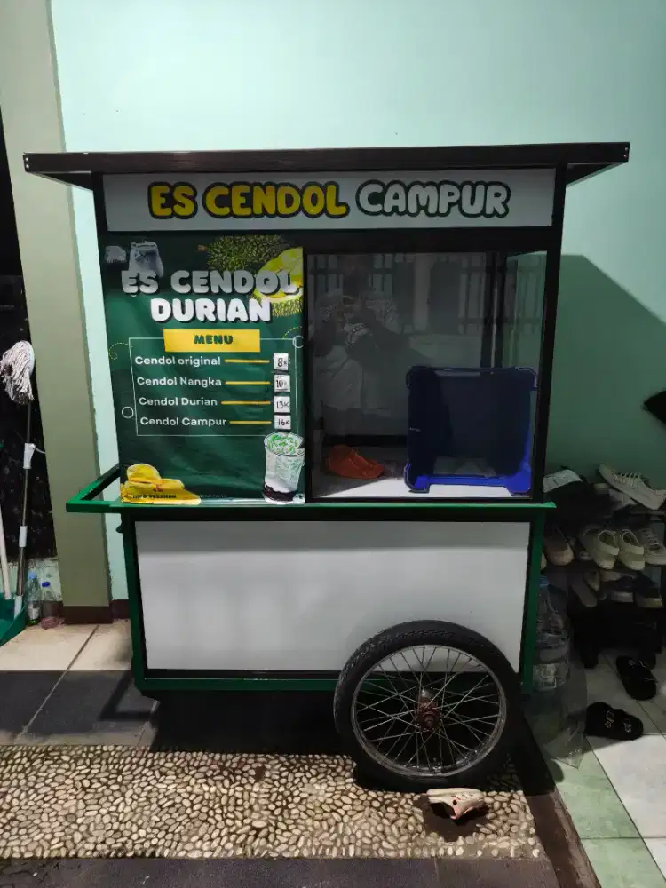 Gerobak Cendol / Gerobak dorong untuk jualan