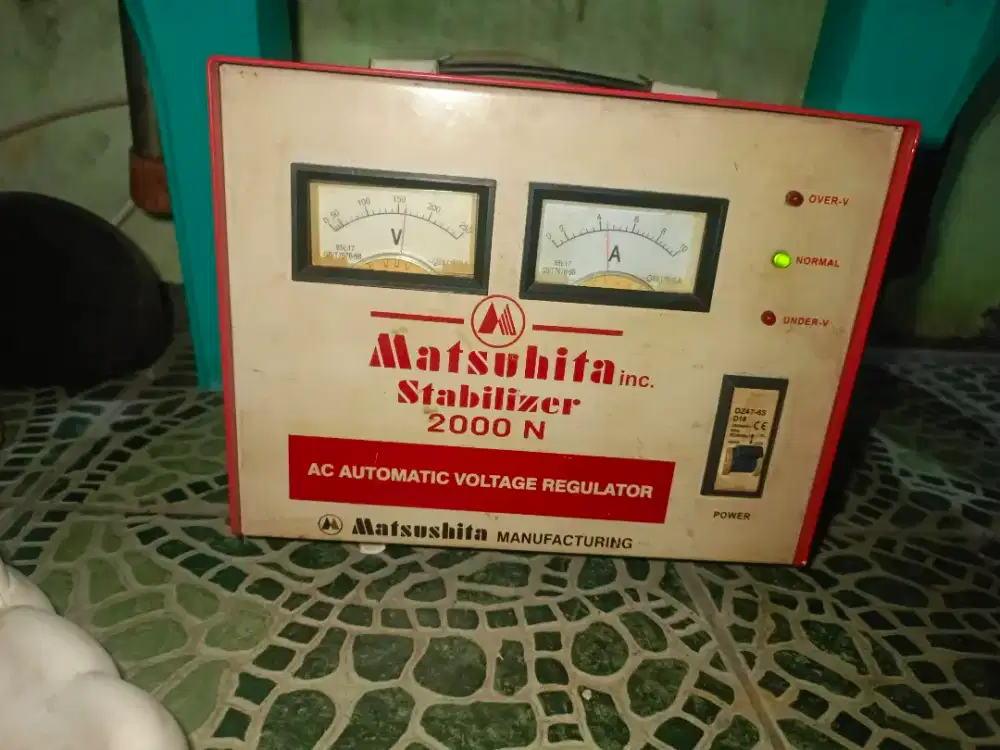 Stabilizer Listrik Matsuhita 2000 volt