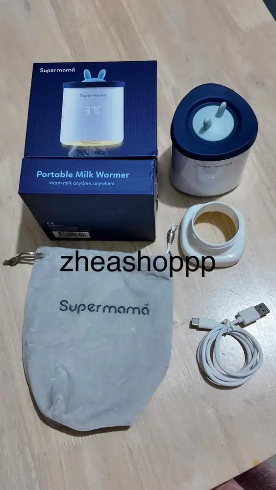 Preloved Penghangat Susu Portable / Pemanas Susu Portabel Supermama