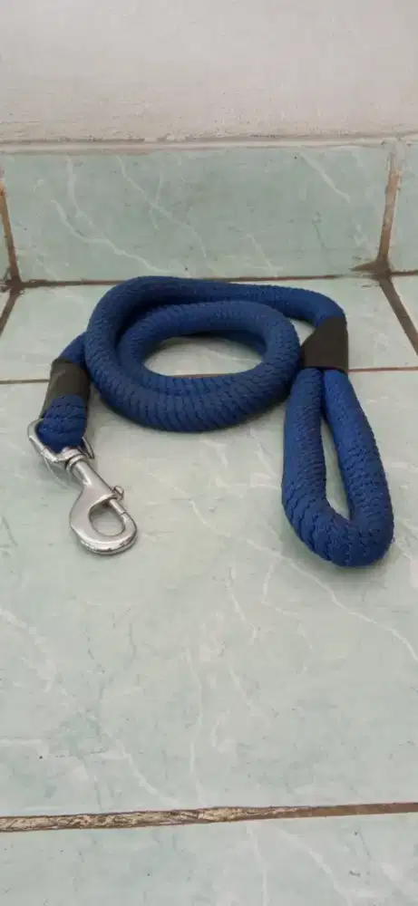 Tali leher anjing - Dog leash biru