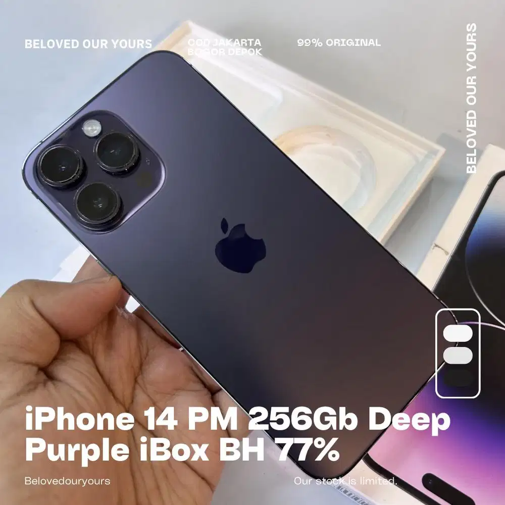 iPhone 14 PM 256Gb Bekas Resmi