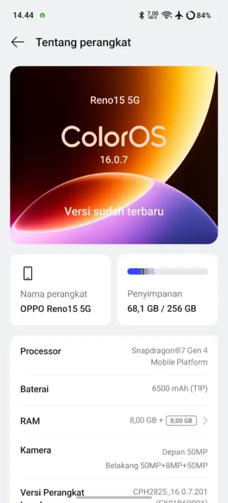 Oppo Reno 15 5G ( 8/256 )