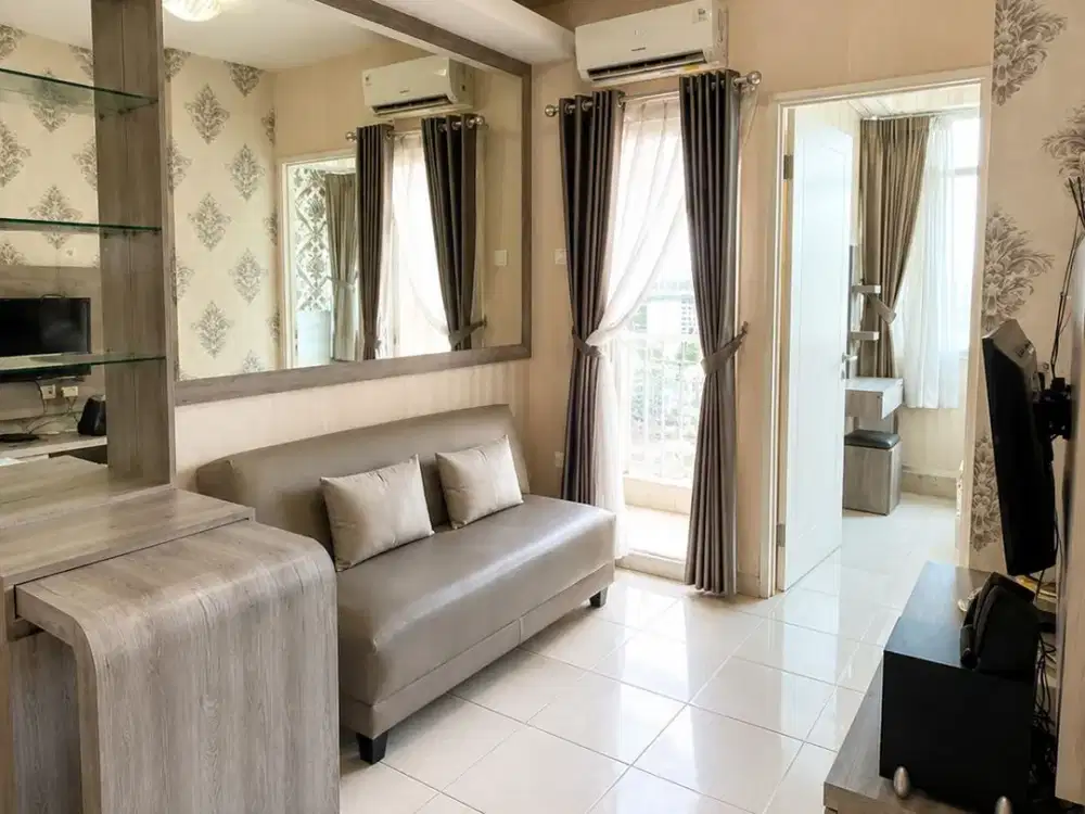 FREE IPL SELAMANYA Pakubuwono Terrace Apartemen 2BR Furnish dekat Stasiun MRT ASEAN