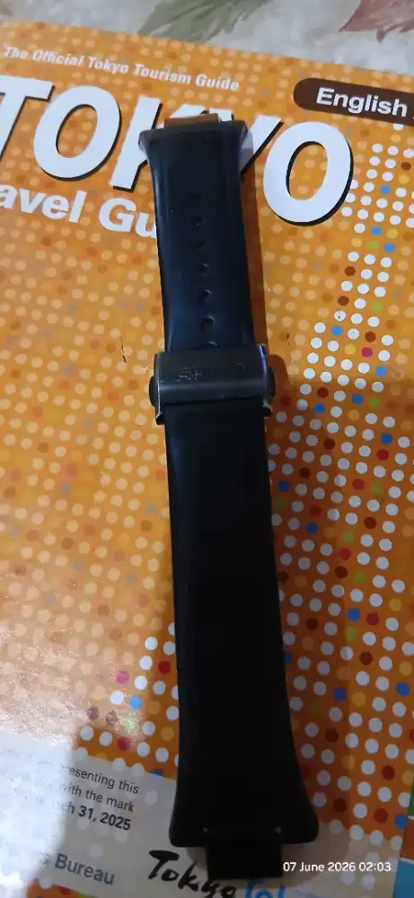 Rubber Strap Seiko Astron GPS Solar 8x 7x Movement 14mm
