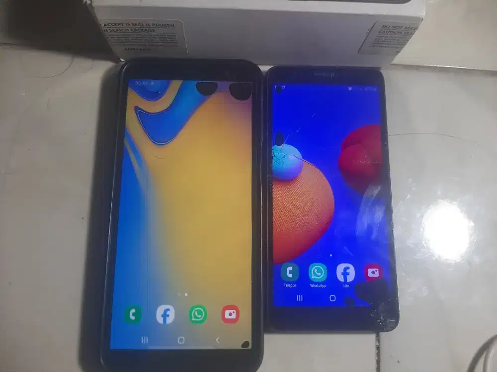 Dijual Samsung j6+ dan a01core