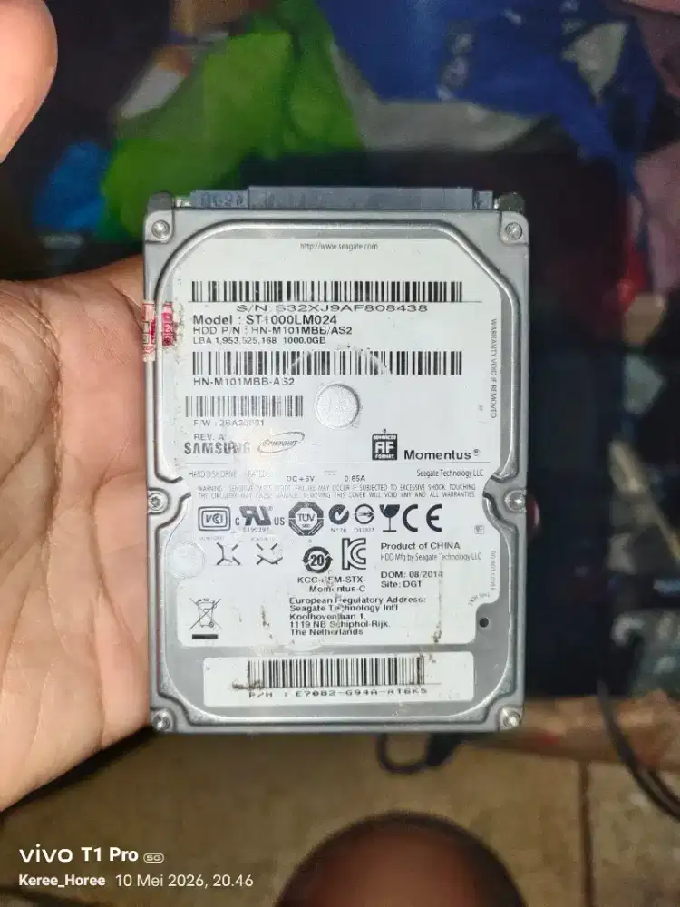Hardisk Laptop 1TB